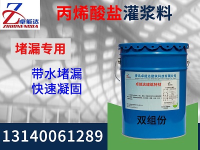 丙烯痠鹽灌(guan)漿料(liao)
